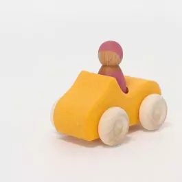 GRIMM´S Kleines Cabrio in gelb - Holzspielzeug Profi