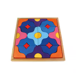 BAUSPIEL Ornamentepuzzle - Holzspielzeug Profi