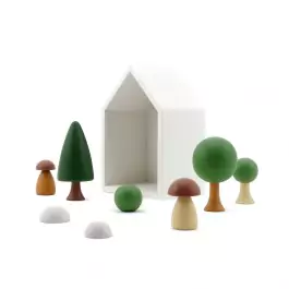 CLICQUES Garden Set: seitlich - Holzspielzeug Profi