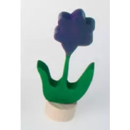 GRIMM´S Stecker Blume lila - Holzspielzeug Profi