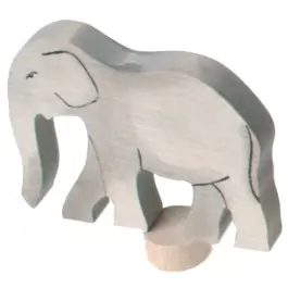 GRIMM´S Tier-Stecker Elefant, handbemalt 