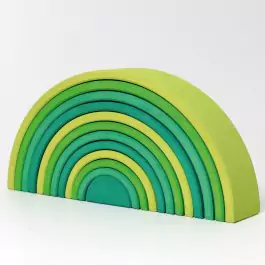 GRIMM´S Großer Regenbogen wiesengrün - Holzspielzeug Profi
