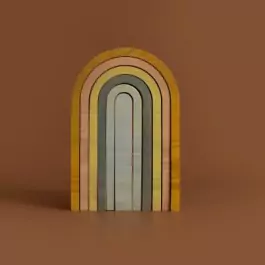 MinMin Copenhagen Mini Rainbow Pastel - Holzspielzeug Profi