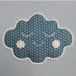 MOEPA Textil-Bild Snowy Cloud - Holzspielzeug Profi