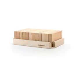 OCAMORA Baukasten 12 Große Platten Boards natur - Holzspielzeug Profi