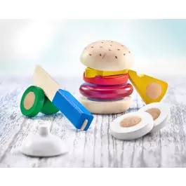 Selecta Burger: Schneidespielzeug - Holzspielzeug Profi