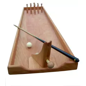 Tischkegelbahn von Holz-Bi-Ba-Butze - Holzspielzeug Profi