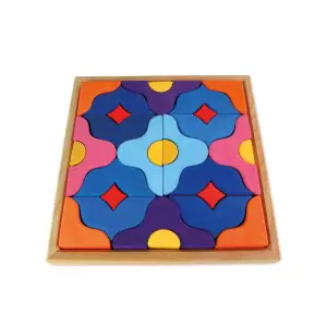 BAUSPIEL Ornamentepuzzle - Holzspielzeug Profi