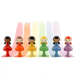 CLICQUES Rainbow Girls - Holzspielzeug Profi