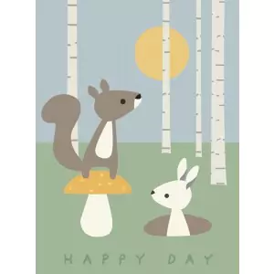 FRANCK & FISCHER Poster Happy Day - Holzspielzeug Profi