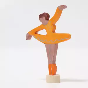 GRIMM´S Stecker Ballerina Orangenblüte - Holzspielzeug Profi