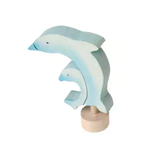 GRIMM´S Tier-Stecker Delfine, handbemalt