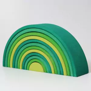 GRIMM´S Großer Regenbogen waldgrün - Holzspielzeug Profi