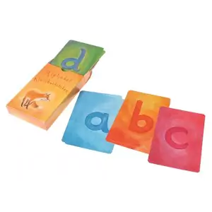 GRIMM´S Alphabet Kartenspiel Kleinbuchstaben - Holzspielzeug Profi