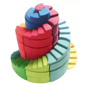 GRIMM´S Doppelläufige Stufenspirale - Holzspielzeug Profi