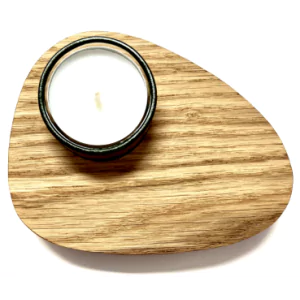 Holzpost® Teelicht Halterung "Blanko" - Holzspielzeug Profi
