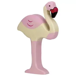 HOLZTIGER Flamingo - Holzspielzeug Profi