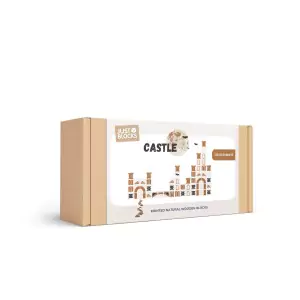 JUST BLOCKS MEDIUM Castle Box - Holzspielzeug Profi
