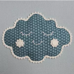 MOEPA Textil-Bild Snowy Cloud - Holzspielzeug Profi