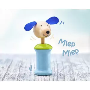 Selecta Hund Ringo Quietschspielzeug: miep miep - Holzspielzeug Profi