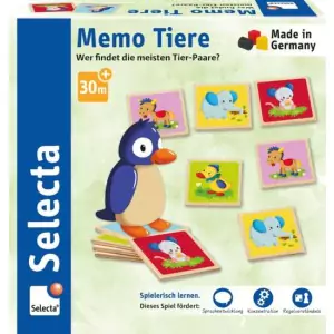 Selecta Memo Tiere - Holzspielzeug Profi