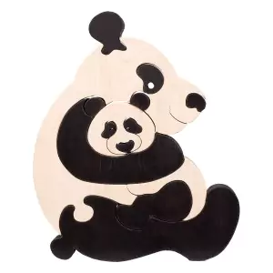 Tedefamily Puzzle Panda - Holzspielzeug Profi