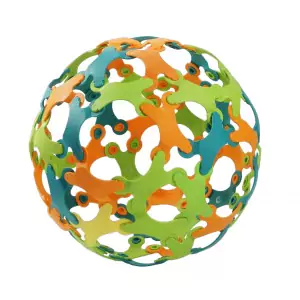TicToys binabo bunt: Ball aus 60 Chips - Holzspielzeug Profi