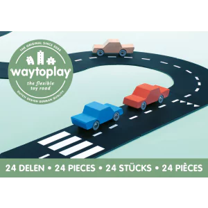 waytoplay Autobahn Highway: Lieferung ohne Fahrzeuge - Holzspielzeug Profi