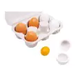 Eierschmaus mit 6 Eiern im Karton - Holzspielzeug Profi