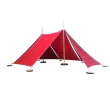ABEL tent 2 in rot - Holzspielzeug Profi