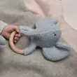 Baby Bello Rassel Beißring Elvy the Elephant - Holzspielzeug Profi