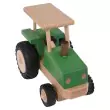 Beck Traktor lenkbar (neue Version: von vorne) - Holzspielzeug Profi