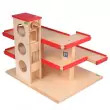 Beck Parkhaus mit Aufzug: Aufbau 3 - Holzspielzeug Profi