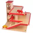 Beck Parkhaus mit Aufzug: Seitenansicht (ohne Autos!) - Holzspielzeug Profi