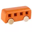 Beck Miniatur Kleinbus in orange - Holzspielzeug Profi