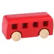 Beck Miniatur Kleinbus in rot - Holzspielzeug Profi