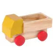 Beck Miniatur Lieferwagen in gelb - Holzspielzeug Profi