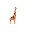 BAJO Wildtiere Set Dschungel & Savanne: Giraffe - Holzspielzeug Profi