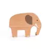 BAJO Wildtiere Set Dschungel & Savanne: Elefant - Holzspielzeug Profi