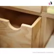 Große Flowerssori Kommode Cat 3: Detail Schublade - Holzspielzeug Profi