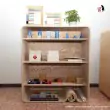 Flowerssori Bücherregal Cat 3 mit Rückwand im Einsatz - Holzspielzeug Profi