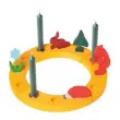 GRIMM´S Geburtstagsring klein, gelb: Dekobeispiel - Holzspielzeug Profi