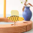 GRIMM´S Stecker Biene: dekoriert- Holzspielzeug Profi
