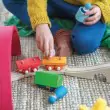 Grimm´s Bauspiel Holzzug: Spielidee  - Holzspielzeug Profi
