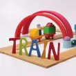 Grimm´s Bauspiel Holzzug: Train  - Holzspielzeug Profi