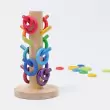 GRIMM´S Sortierhilfe Bauringe Regenbogen: kombiniert mit Bauringen - Holzspielzeug Profi