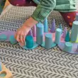 GRIMM´S Große Halbkreise  pastell: Spielidee kombiniert - Holzspielzeug Profi