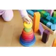 GRIMM´S Scheibenturm groß im Einsatz - Holzspielzeug Profi