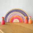 GRIMM´S Neonfreunde Pink Regenbogenbande  - Holzspielzeug Profi