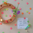 GRIMM´S Konfettitaler Neon: Dekobeispiel - Holzspielzeug Profi